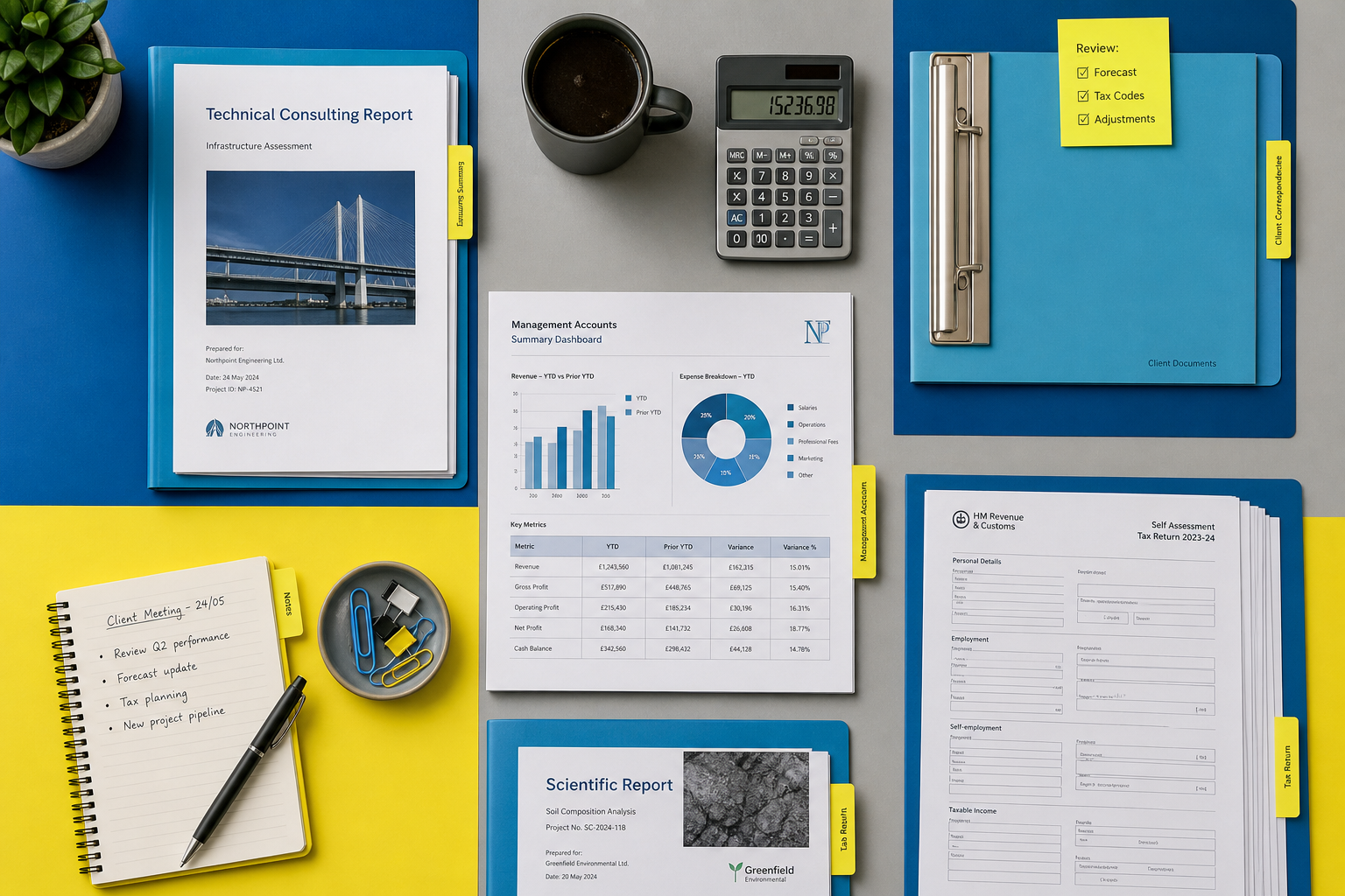 Accounting and tax preparation module delivery