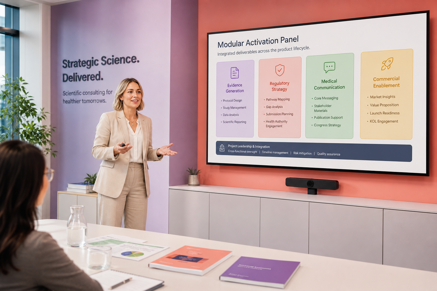 Scientific consulting activation for UK technology firm